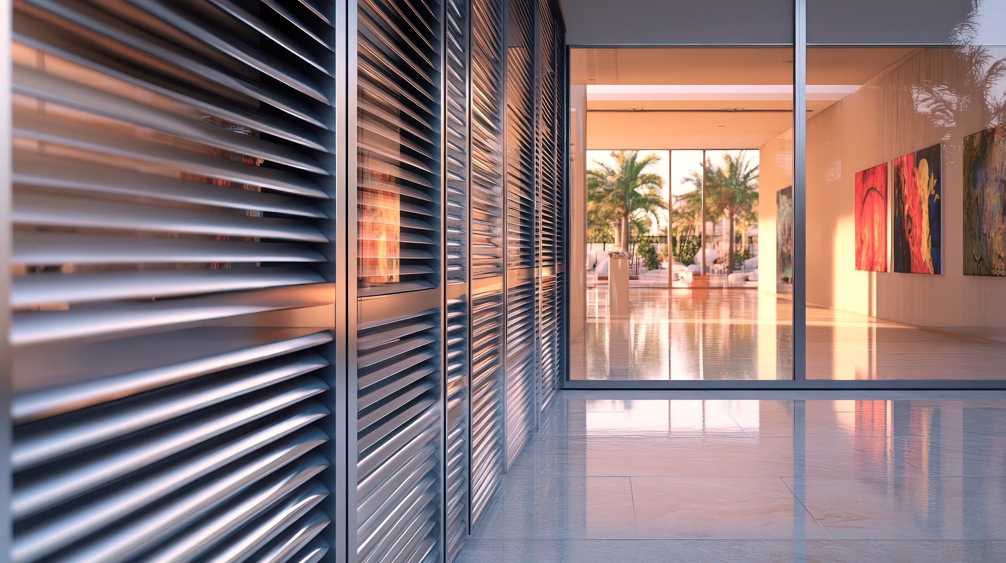 Store intérieur à Marseille